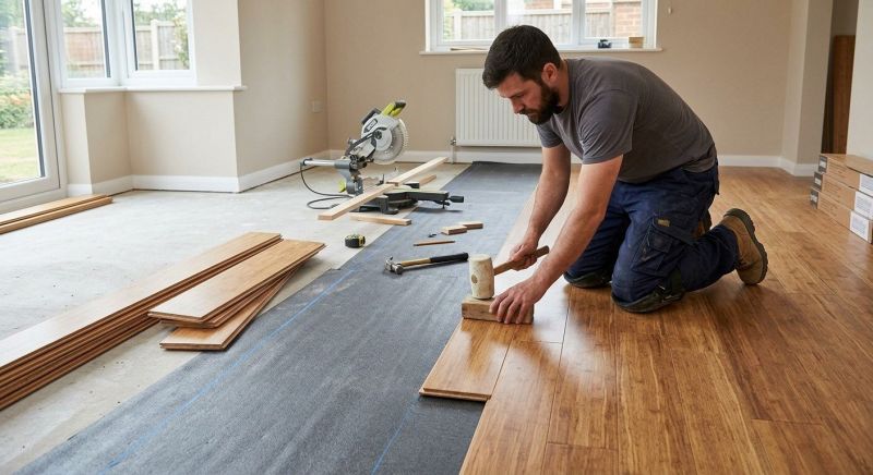 Bamboo Flooring Installation in Ashburn, VA