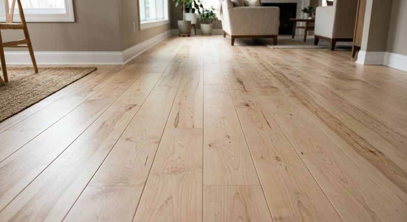 Birch Floor Installation in Ashburn, VA