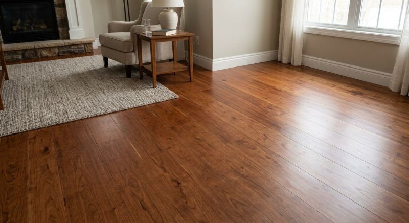 Cherry Floor Installation in Loudoun County, VA