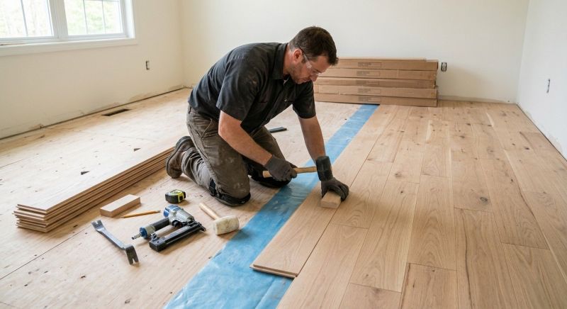 Hardwood Floor Installation in Derwood, MD