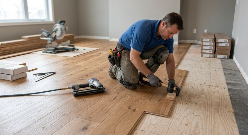 Hardwood Floor Installation in Gaithersburg, MD