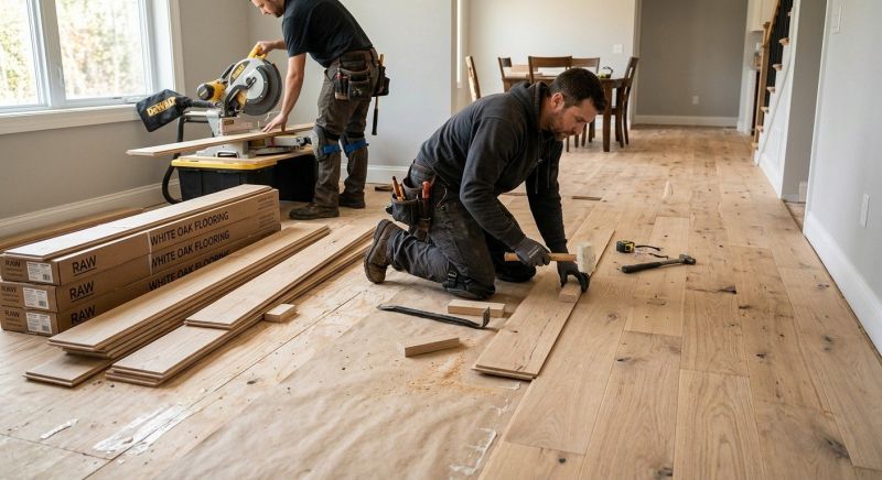 Hardwood Floor Installation in Middleburg, VA