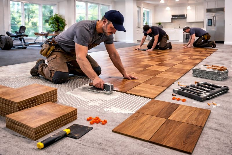 Hardwood Floor Installation in Olney, MD