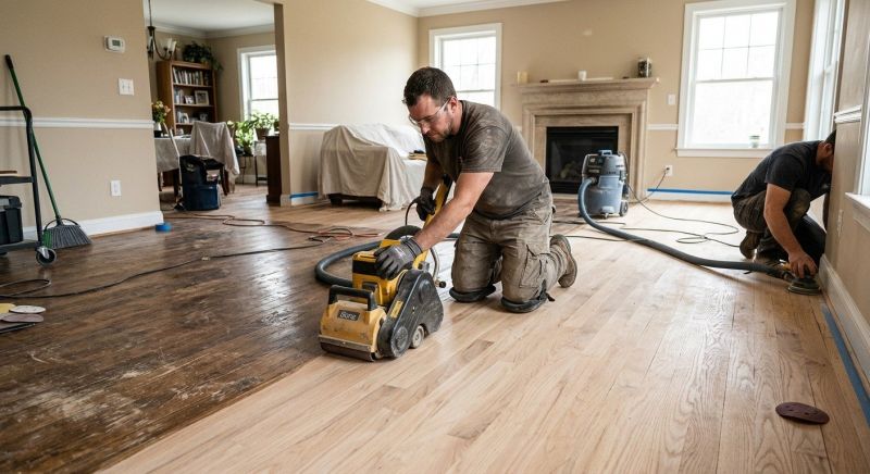 Hardwood Floor Renovation in Ashburn, VA