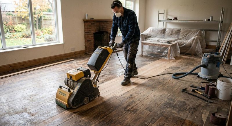 Hardwood Floor Renovation in Ashburn, VA