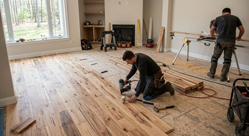 Hardwood Floor Renovation in Ashburn, VA