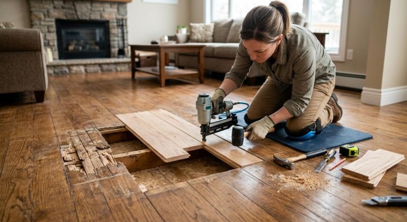 Hardwood Installation in Centreville, VA