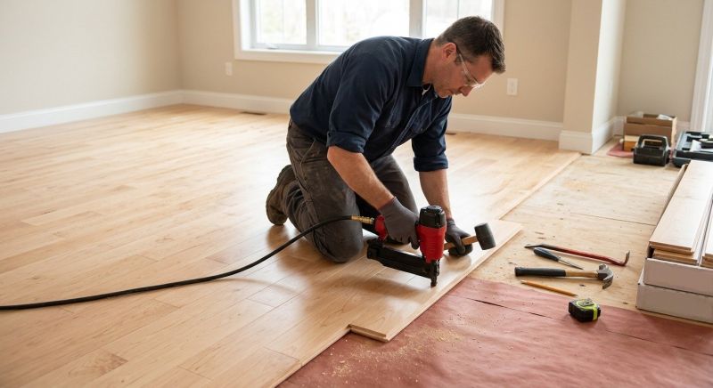 Maple Flooring Installation in Leesburg, VA