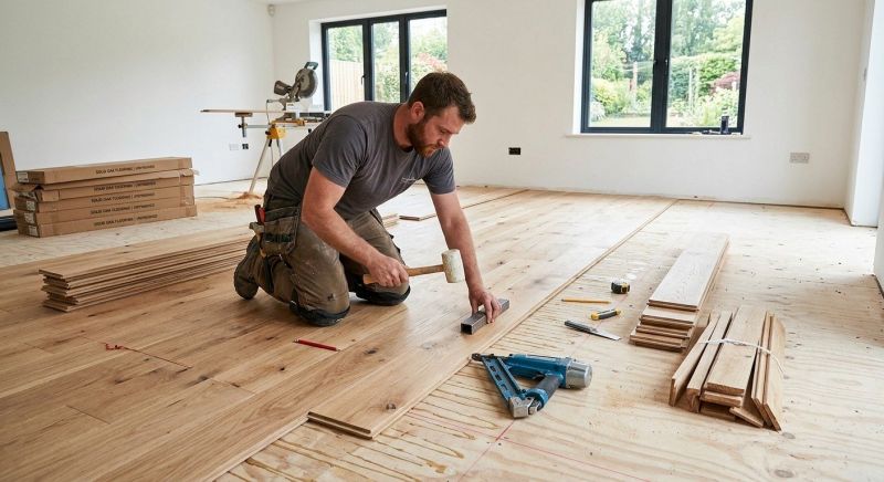 Oak Floor Installation in Olney, MD