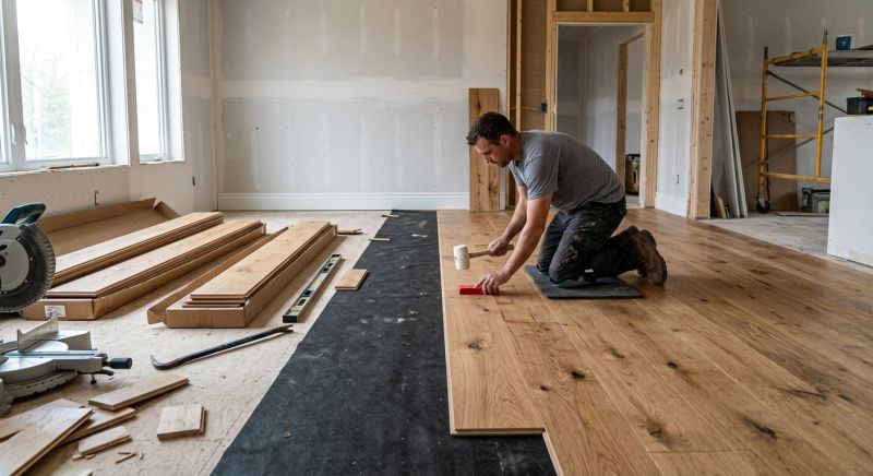 Plank Floor Installation in Ashburn, VA