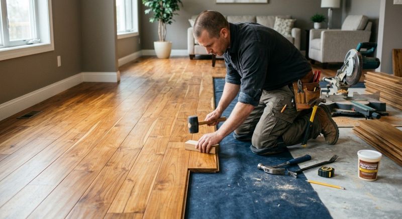 Teak Flooring Installation in Ashburn, VA