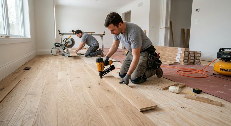 Wood Floor Replacement in Chevy Chase, MD