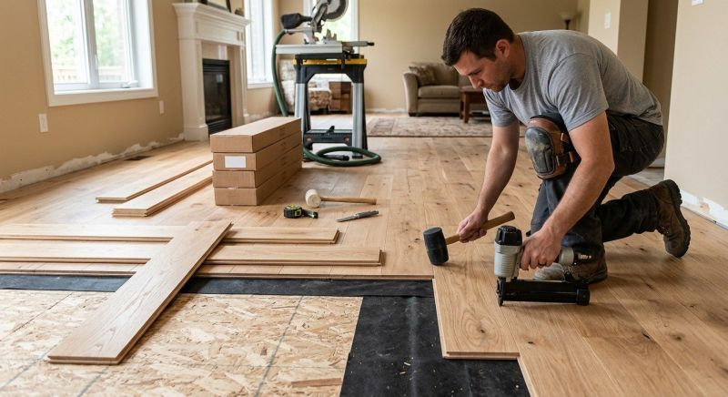 Wood Flooring Installation in Annandale, VA