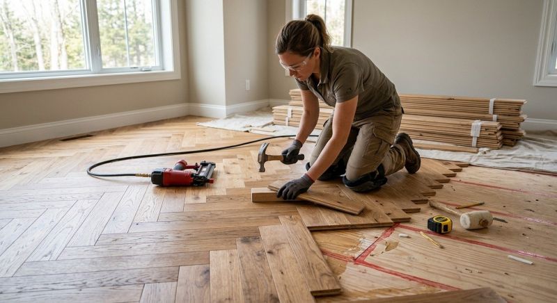 Wood Flooring Installation in Clarksburg, MD
