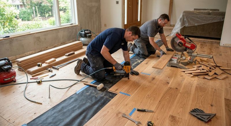 Wood Flooring Installation in Germantown, MD