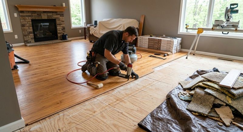 Wood Flooring Installation in Hamilton, VA
