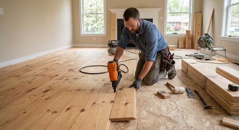 Wood Flooring Installation in Round Hill, VA