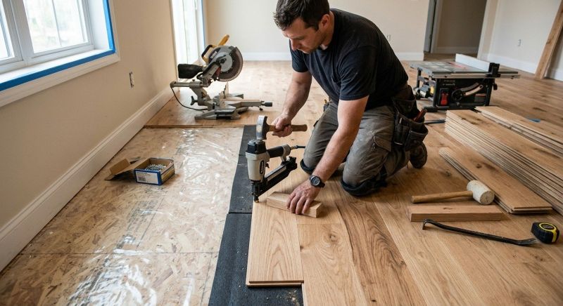 Wood Flooring Installation in Upperville, VA