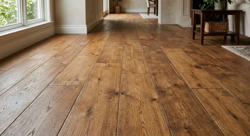 Wide Plank Floor Installation